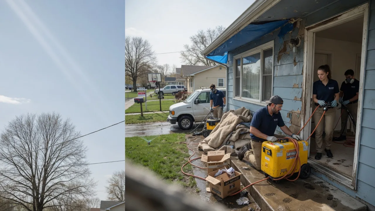 Basement Flood Cleanup in Colby, WI near me
